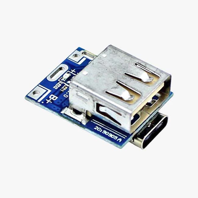 ماژول پاور بانک کوچک T6845با سوکت TYPE-C