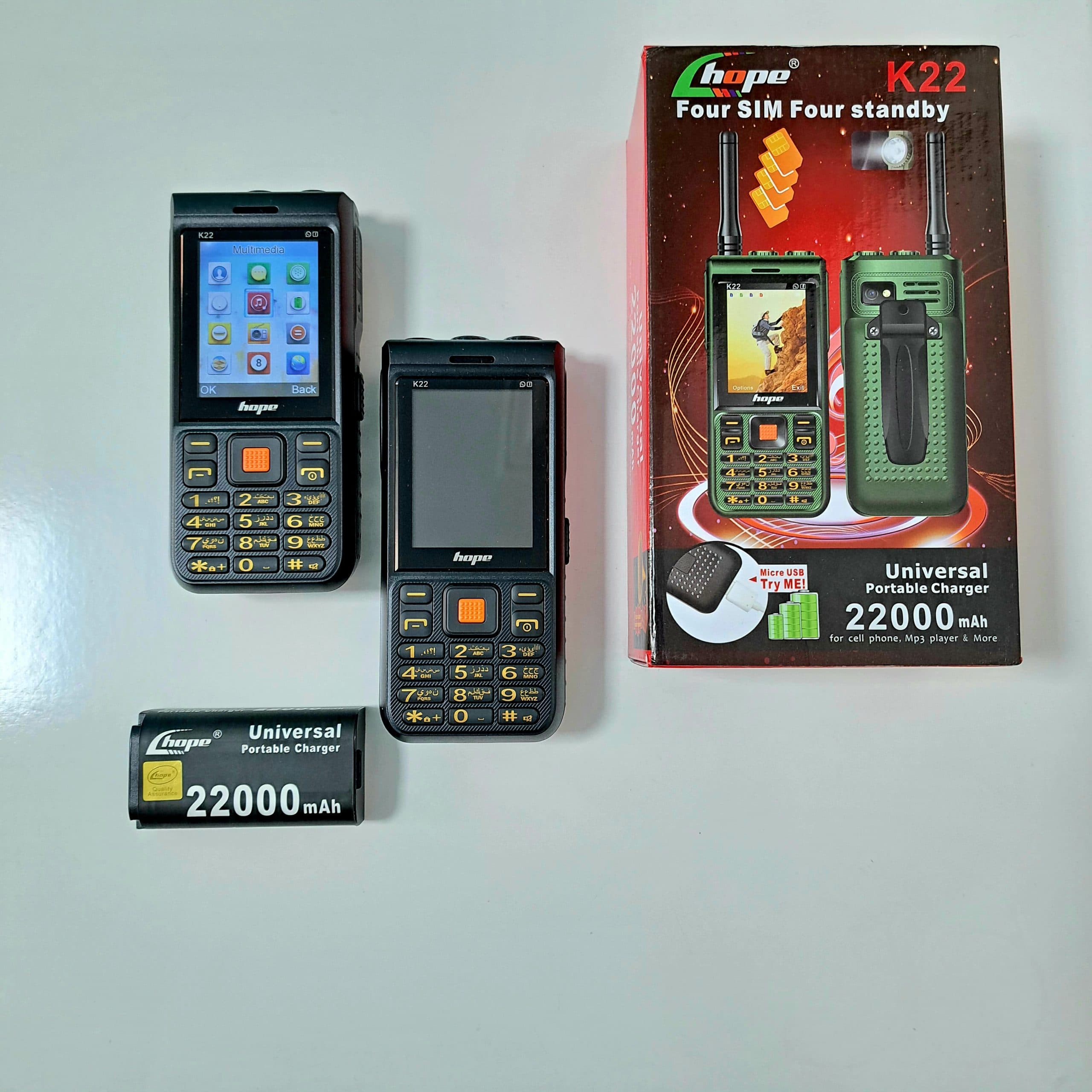 گوشی ارتشی هوپ مدل k22 اصلی — تصویر ۲