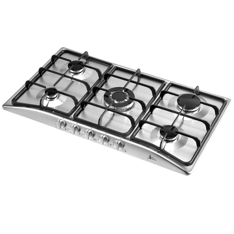 اجاق گاز G-13 صفحه ای استیل اخوان ۵ شعله