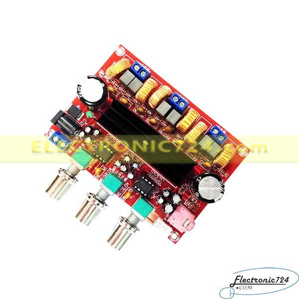 ماژول آمپلی فایر سه کانال XH-M139 2x50W+100W — تصویر ۴