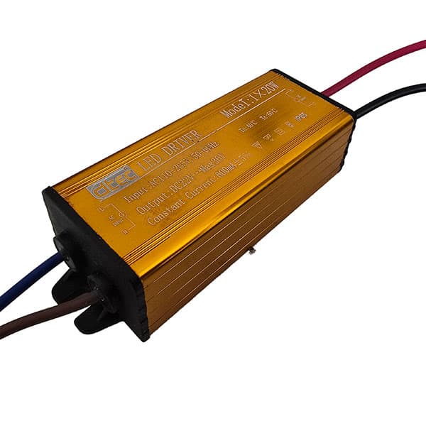 درایور LED مدل DRIVER 1x20W بدنه فلزی — تصویر ۳