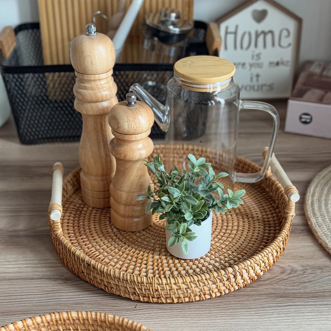 سبد راتان گرد — تصویر ۷