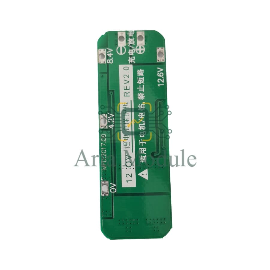 protection battery 3 cell 20A سبز — تصویر ۳