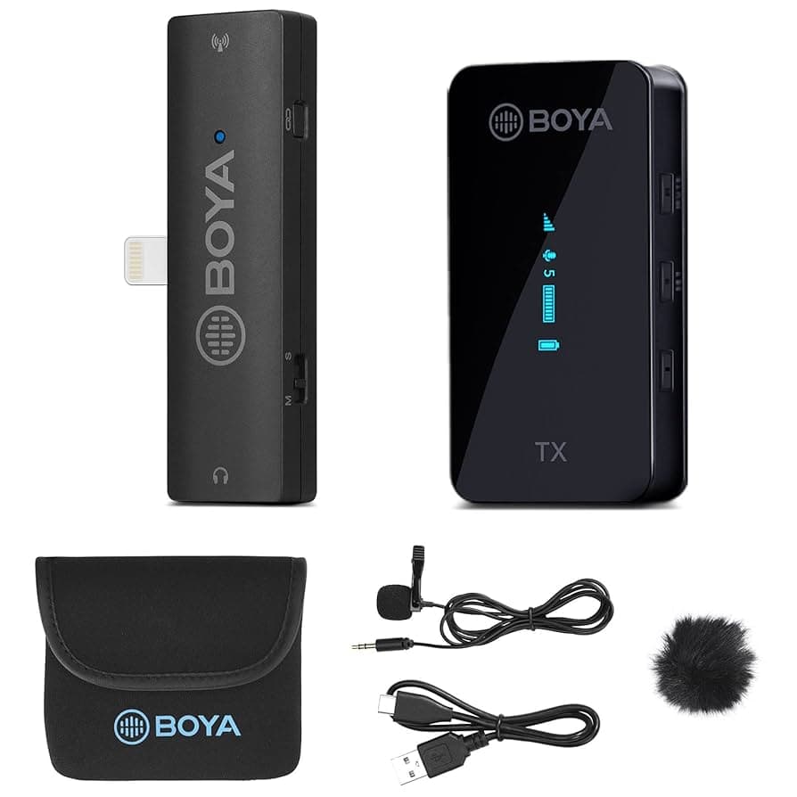 میکروفون بی سیم بویا BOYA BY-XM6-S3 برای آیفون