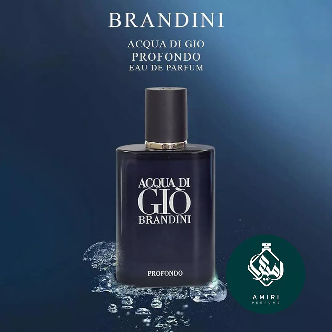 عطر ادکلن برندینی آکواجیو پروفوندو | Acqua Di Gio Profondo EDP BRANDINI — تصویر ۴