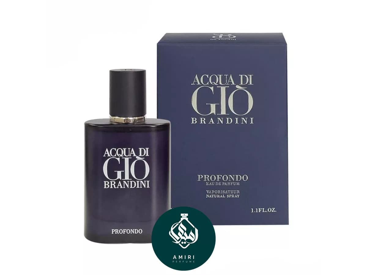 عطر ادکلن برندینی آکواجیو پروفوندو | Acqua Di Gio Profondo EDP BRANDINI — تصویر ۳