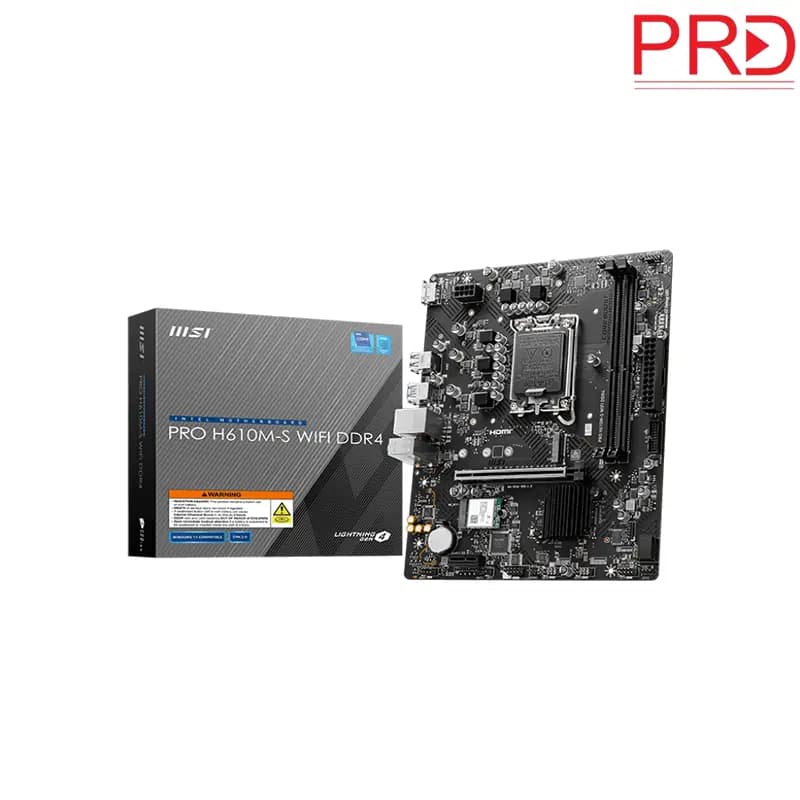 مادربرد MSI مدل PRO H610 M-S WIFI DDR4 — تصویر ۵