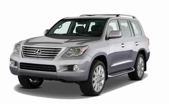 طلق چراغ جلو لکسوس ال ایکس 570 (LX570) مدل 2007 تا 2012 — تصویر ۳