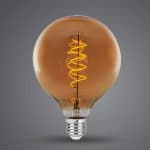 لامپ LED حبابی 5 وات G125 فیلامنتی