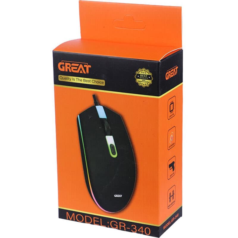 ماوس گیمینگ گریت GR-340