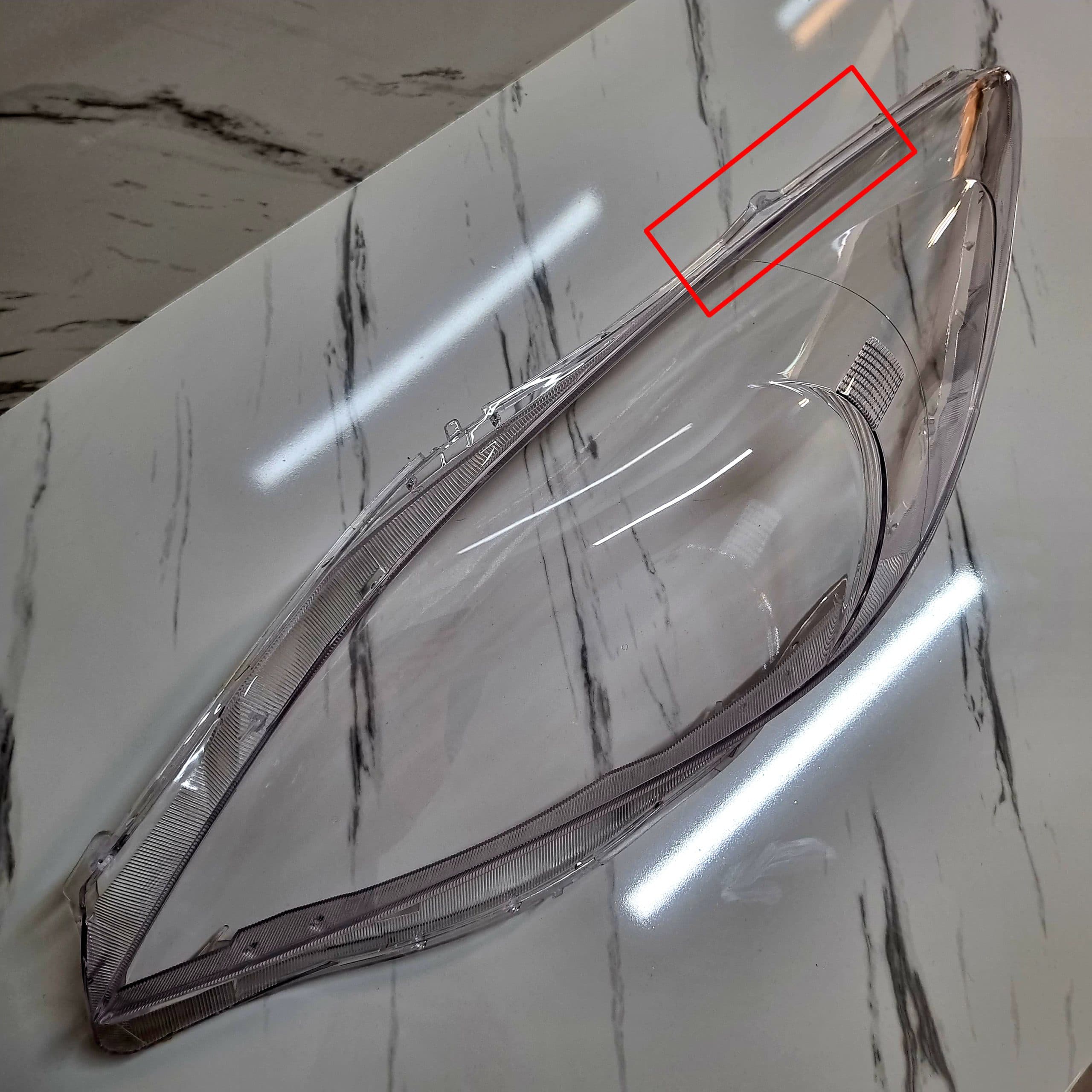 طلق چراغ جلو مزدا 3 نیو فیس (MAZDA 3N) تیپ 4 مونتاژ بهمن موتور مدل 1391 تا 1398 (2010 تا 2013)