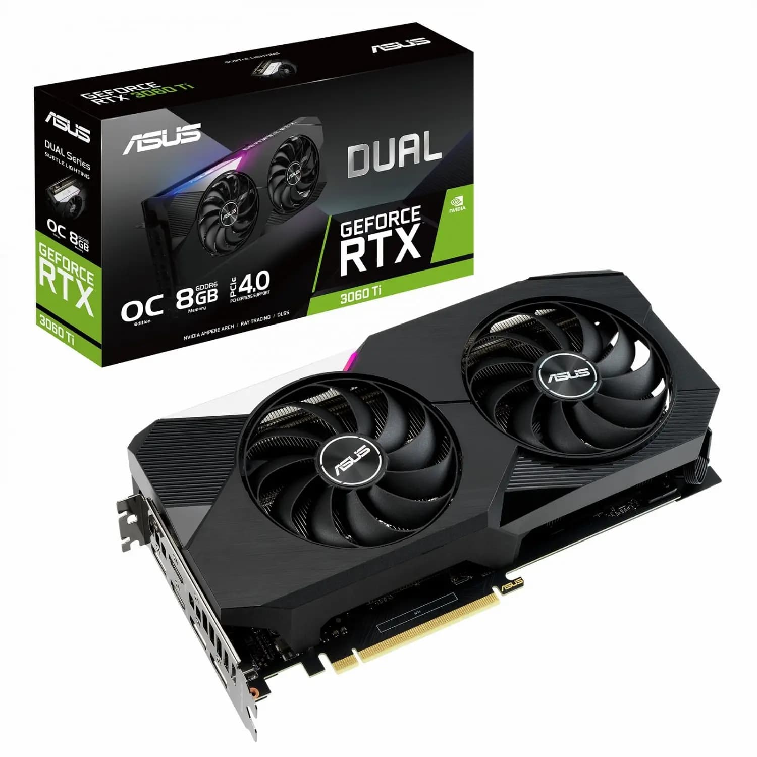 کارت گرافیک ASUS RTX 3060 Ti — تصویر ۲