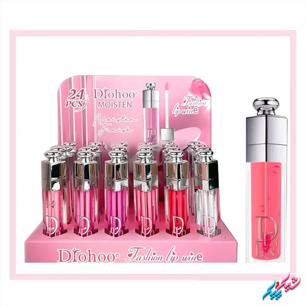 لیپ گلاس حرارتی دورهو طرح دیور Drohoo (حجم 7ml) — تصویر ۸