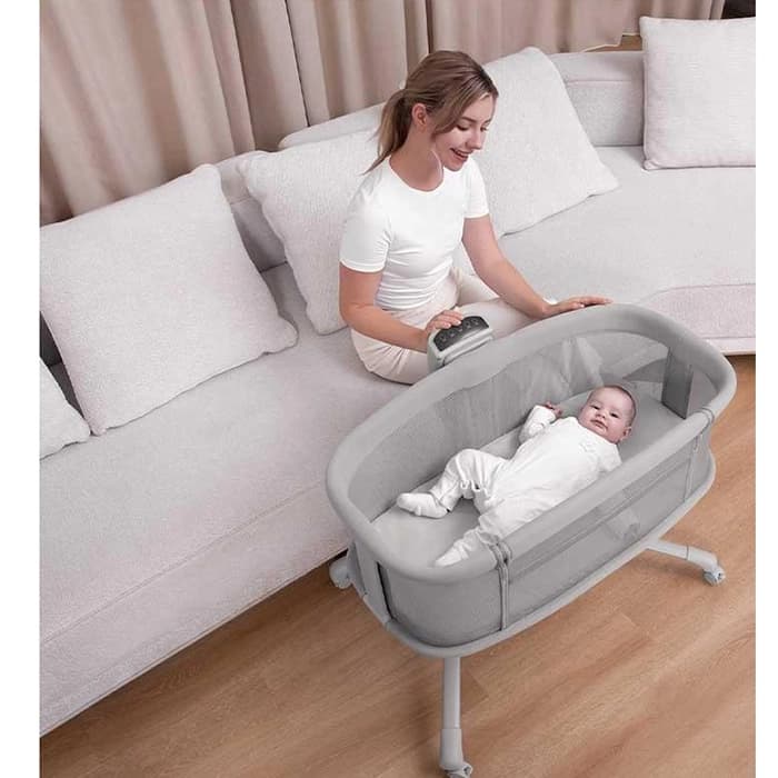 تخت کنار مادر و گهواره ماستلا mastela مدل Dream Starlight کد 03378 — تصویر ۴