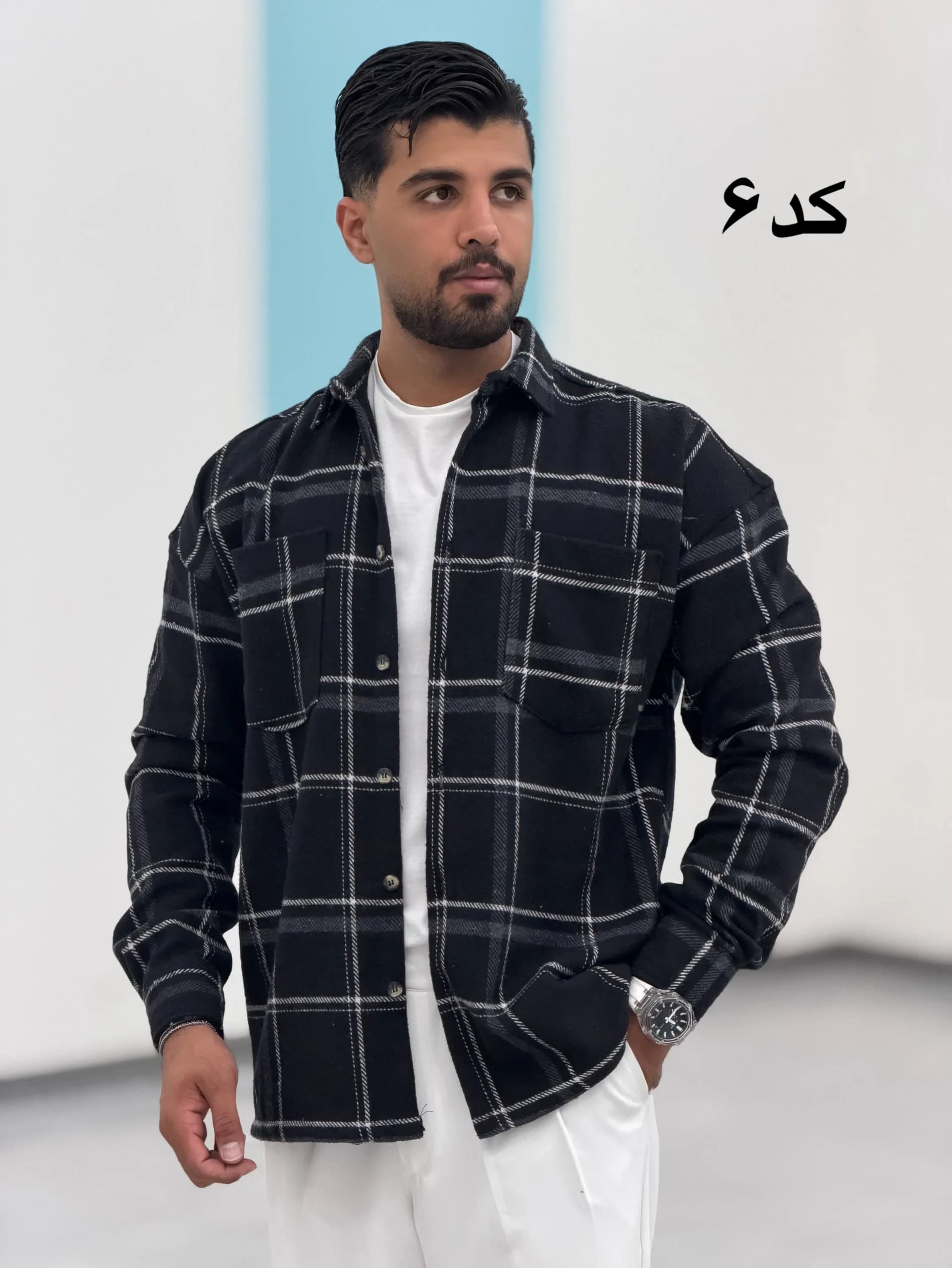 شکت پشمی مردانه P00110 — تصویر ۷