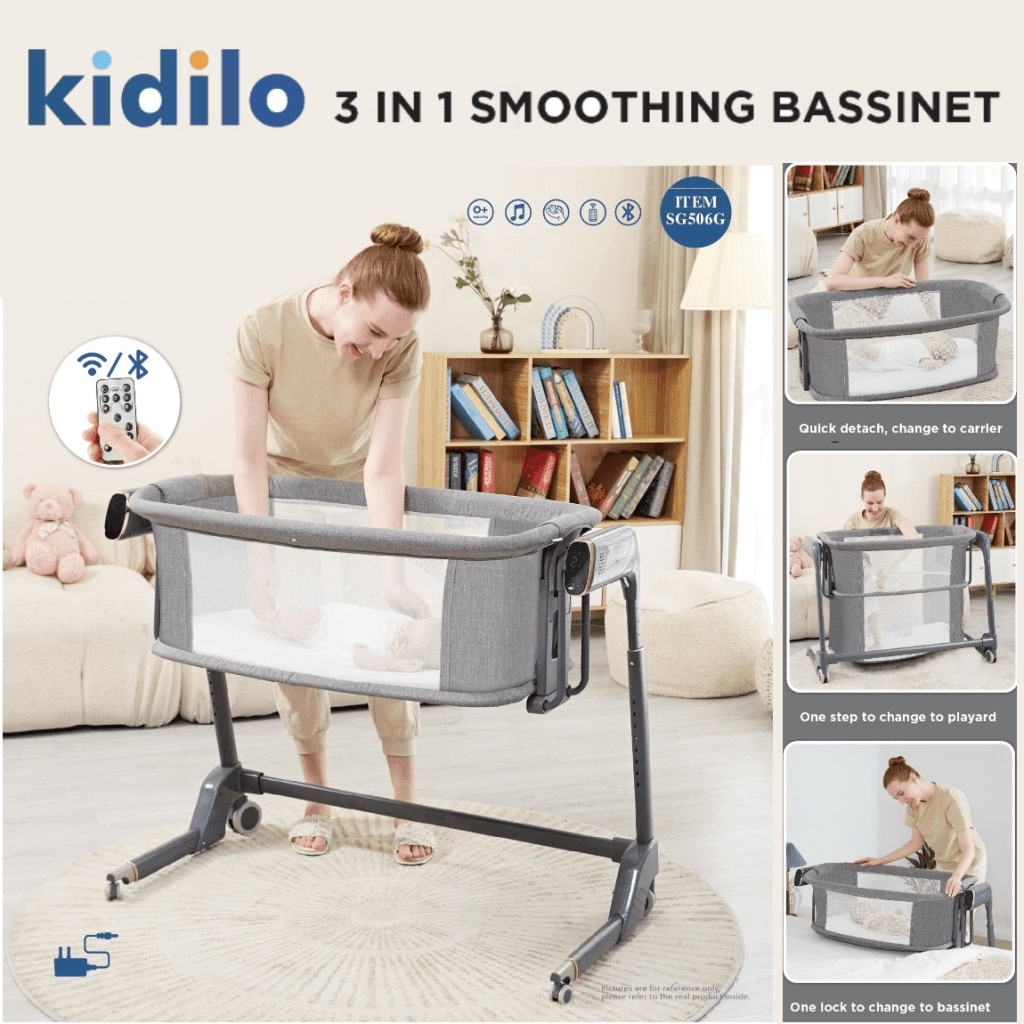 تخت کنارمادر برقی ۳ کاره کیدیلو مدل kidilo 506G — تصویر ۶