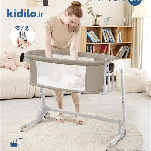 تخت کنارمادر برقی ۳ کاره کیدیلو مدل kidilo 506G — تصویر ۳