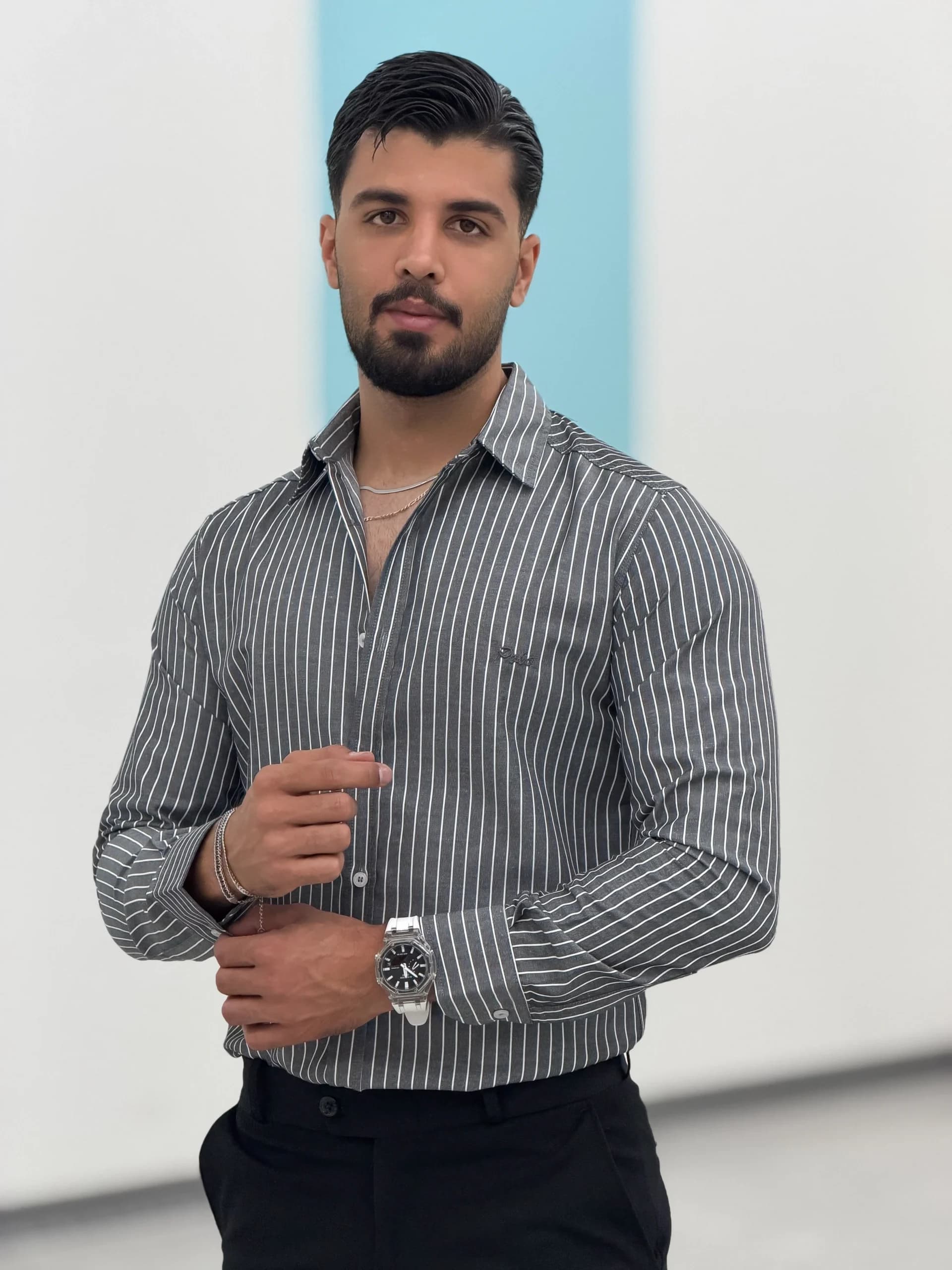 پیراهن دیپلماتیک P00099 — تصویر ۹