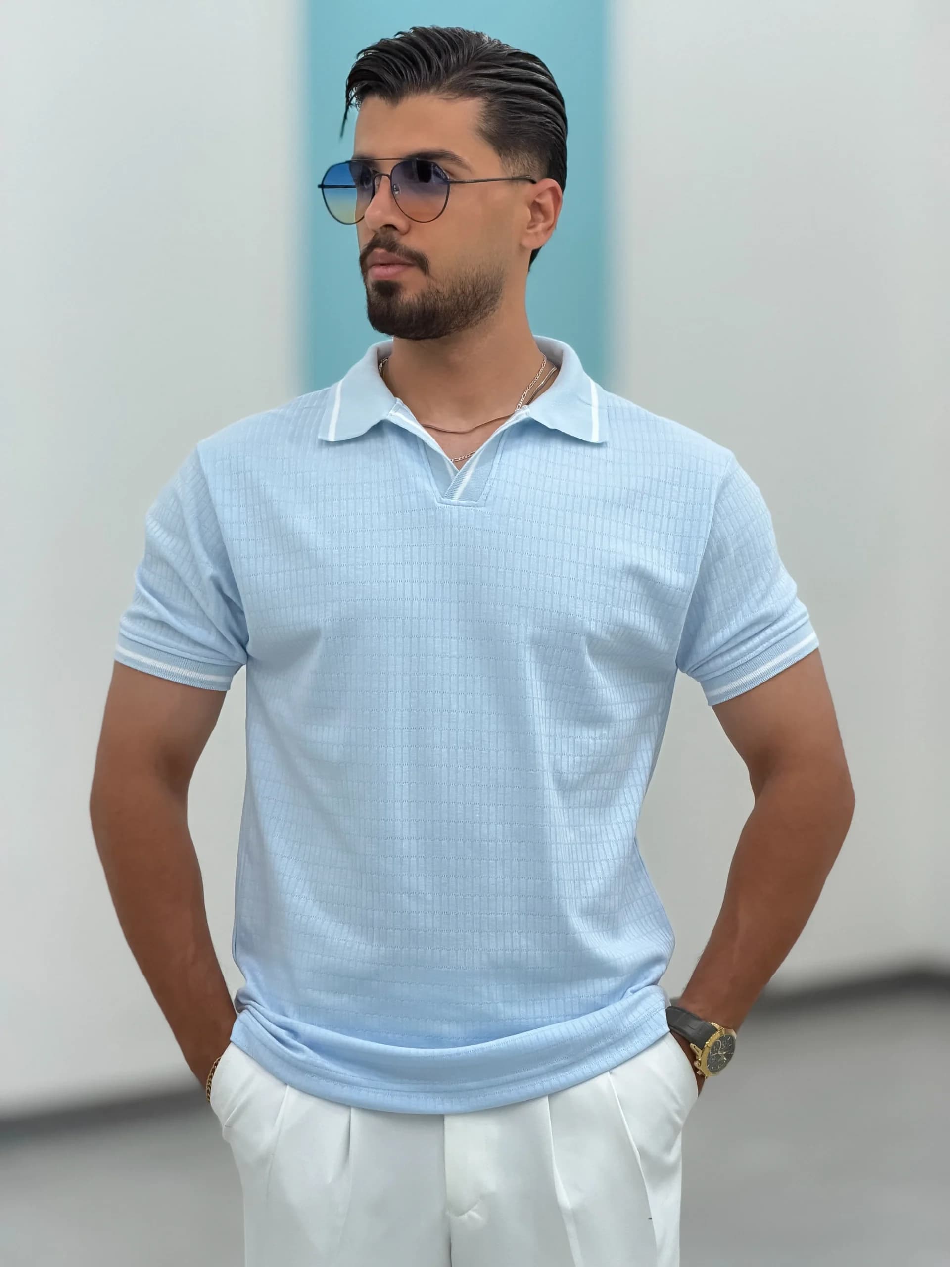 پولوشرت مردانه T00090