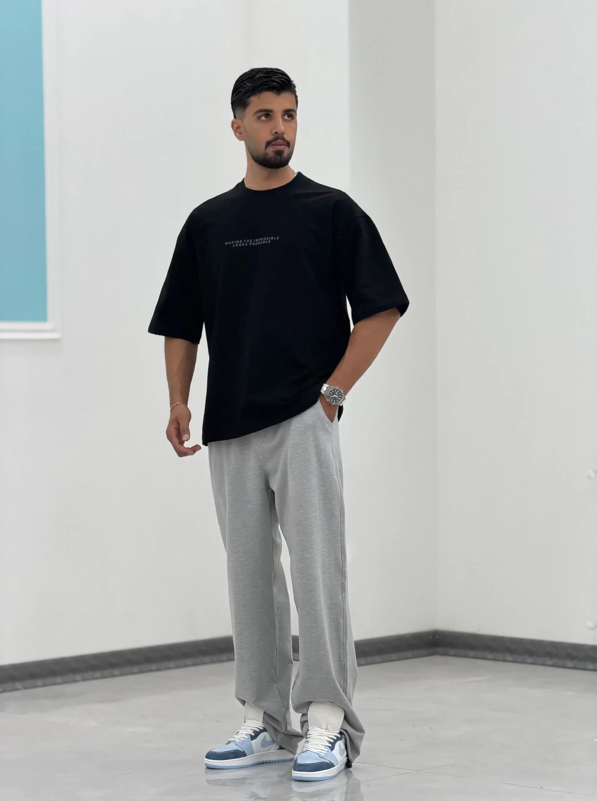 تیشرت پنبه مردانه T00089 — تصویر ۶