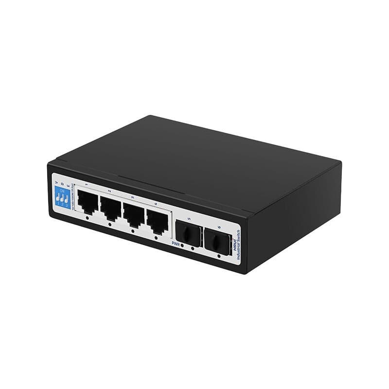 سویچ شبکه POE برند HRUI مدل HR500-SWG1042S