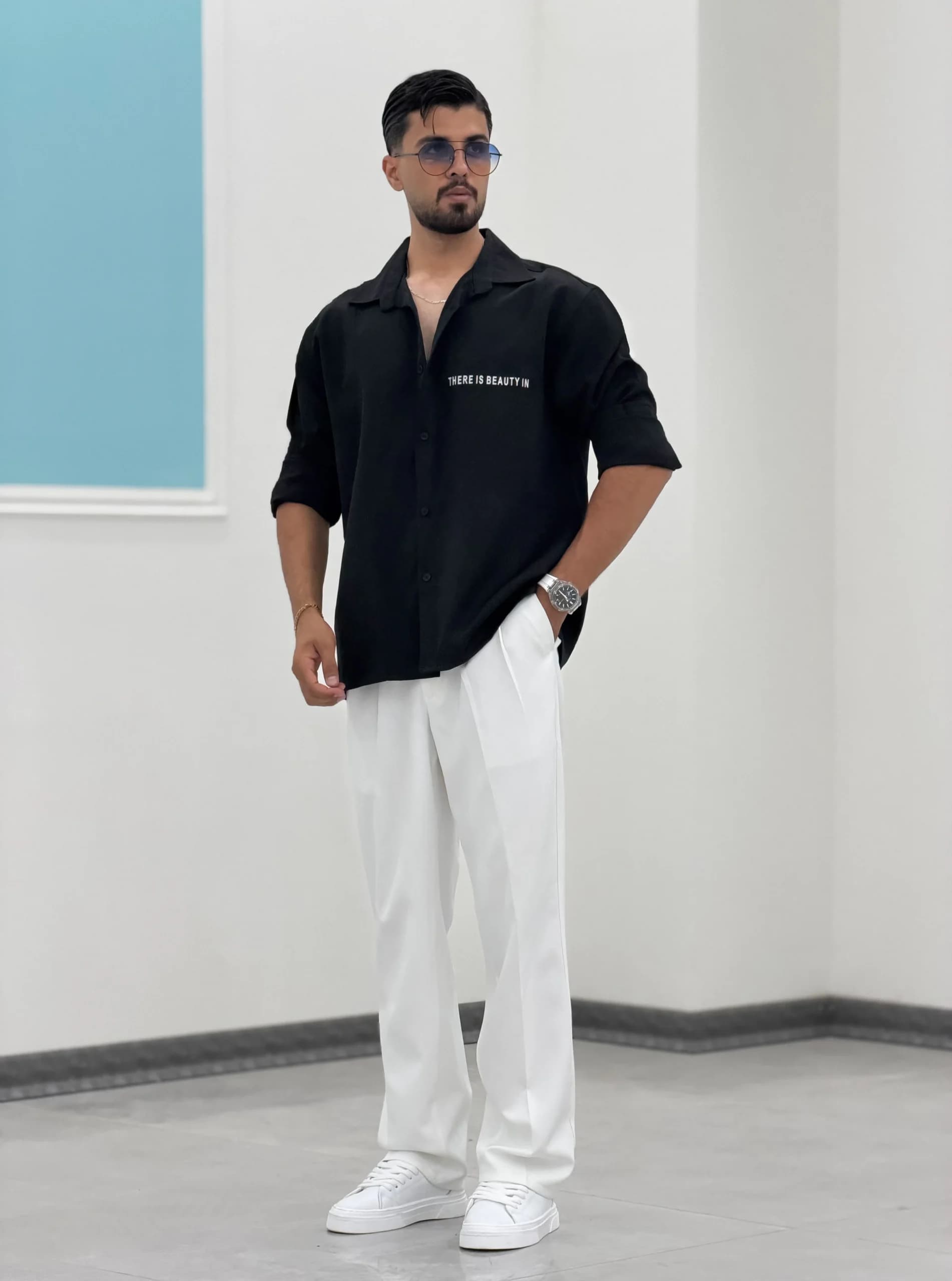 پیراهن مازراتی مردانه P00051 — تصویر ۶