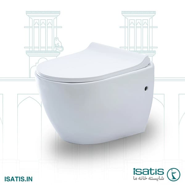 توالت وال هنگ ایساتیس مدل سیکاس