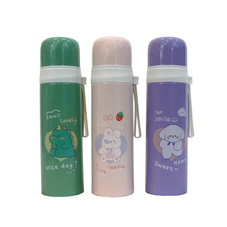 فلاسک کودک مدل Warm Enjoy کد 02 گنجایش 500 میلی لیتر