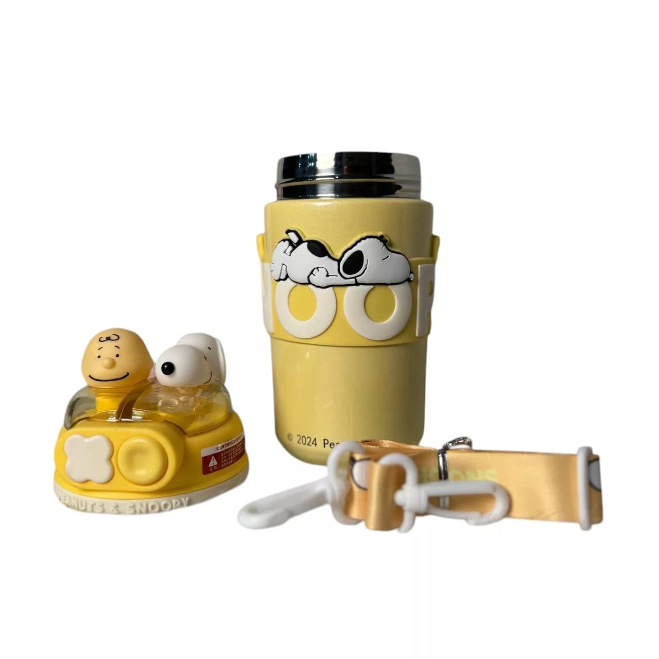فلاسک و تراول‌ماگ طرح Peanuts & Snoopy (استیل 316 | 520cc) — تصویر ۴