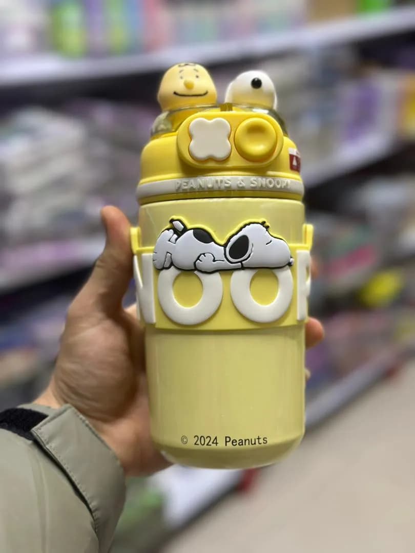 فلاسک و تراولماگ طرح Peanuts & Snoopy (استیل 316 | 520cc)