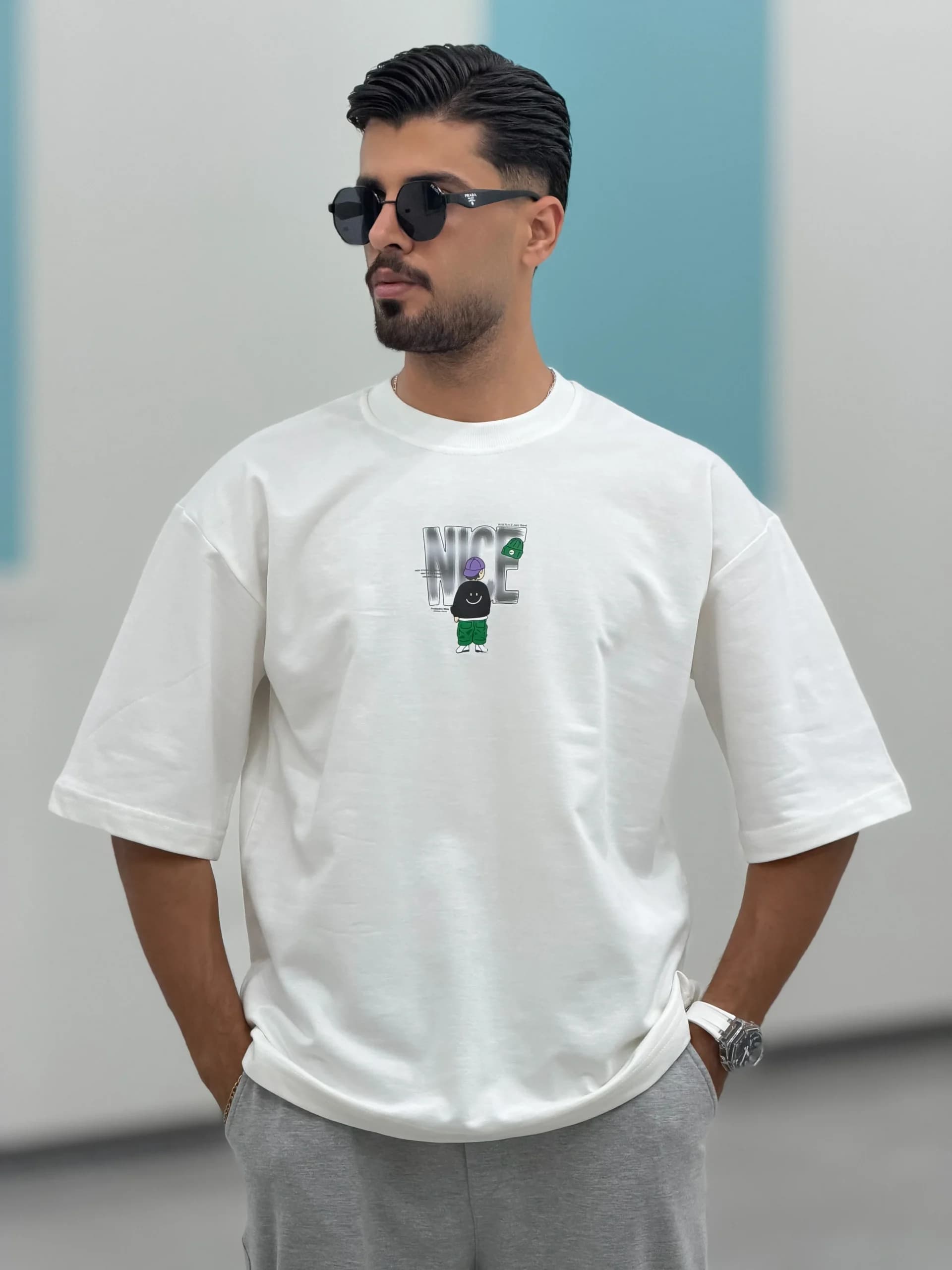 تیشرت مینیمال T00076 — تصویر ۴