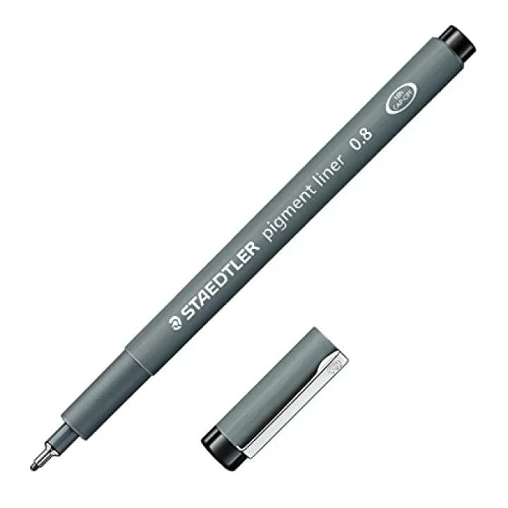راپید استدلر مدل 308 Pigment Liner با قطر 0.8 — تصویر ۳