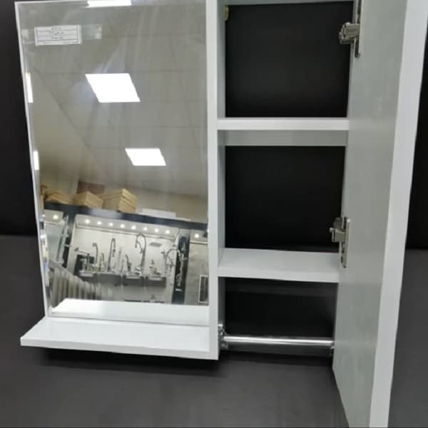 آینه و باکس ضد آب آتاژور دار با جا حوله ای — تصویر ۳