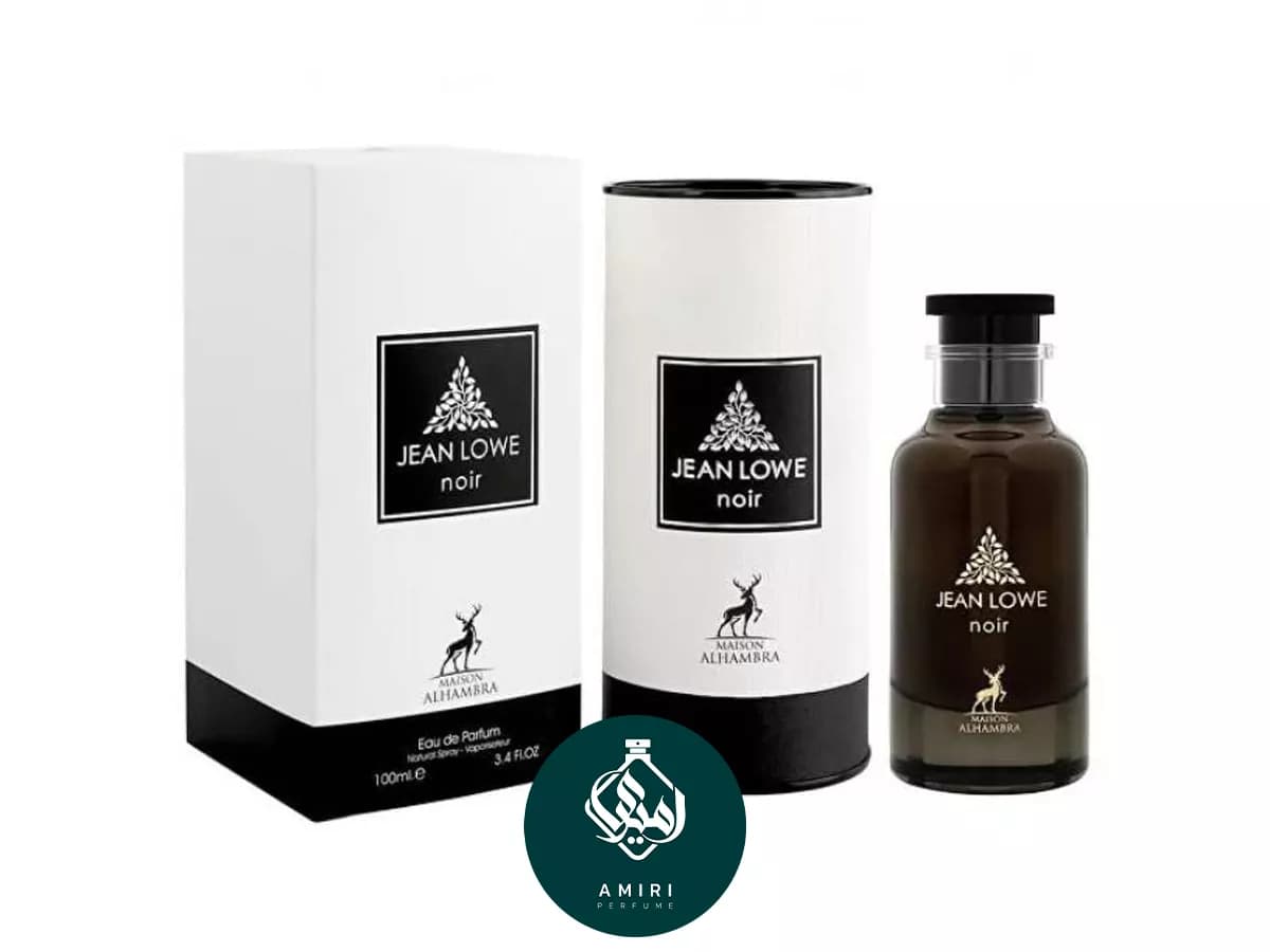 عطر ادکلن الحمبرا نویر | Jean Lowe Noir EDP — تصویر ۳