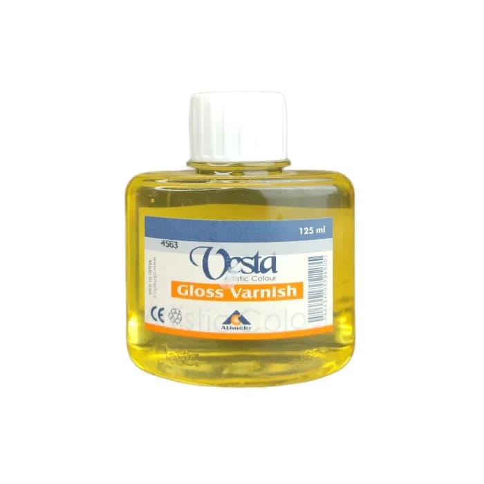 وارنیش رنگ روغن 125 میل وستا