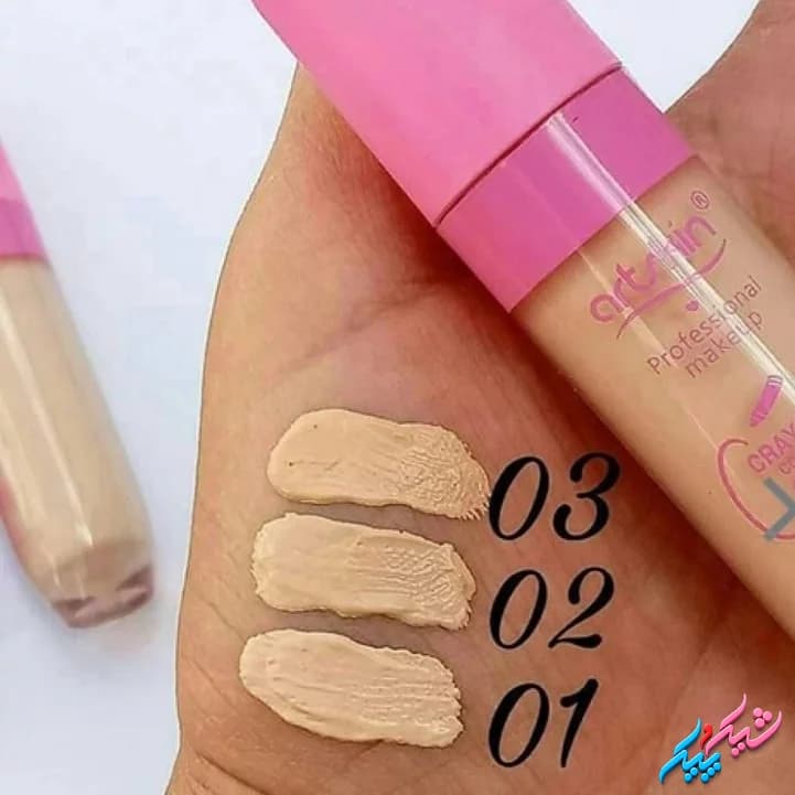 کانسیلر آرت اسکین صورتی مدل Crayon اصلی | با پوشانندگی بالا — تصویر ۲