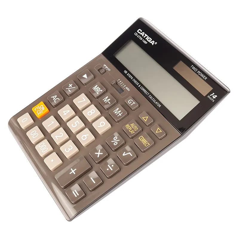 ماشین حساب CD-2759-14RP کاتیگا — تصویر ۳
