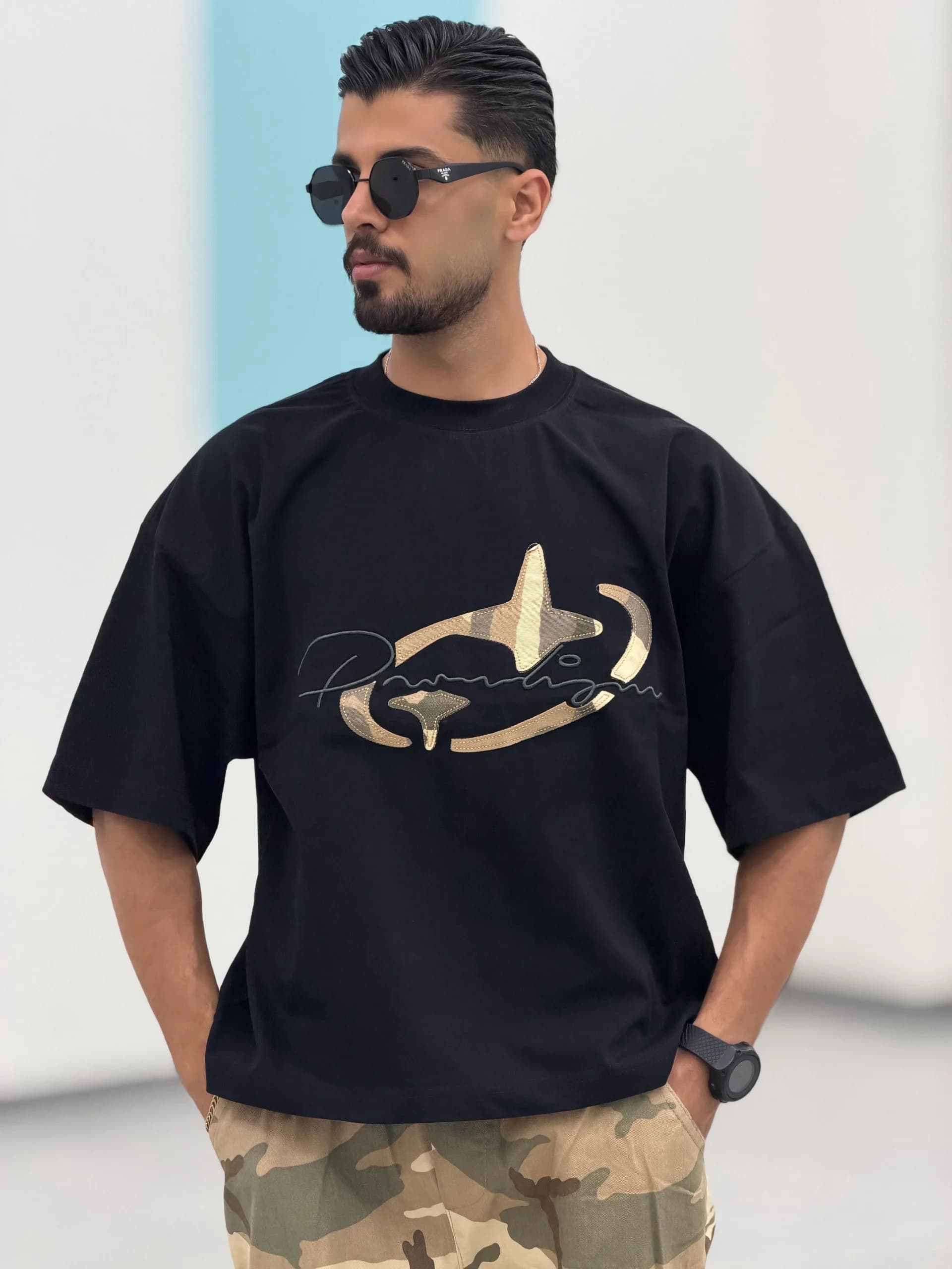 تیشرت چریکی T00060 — تصویر ۲