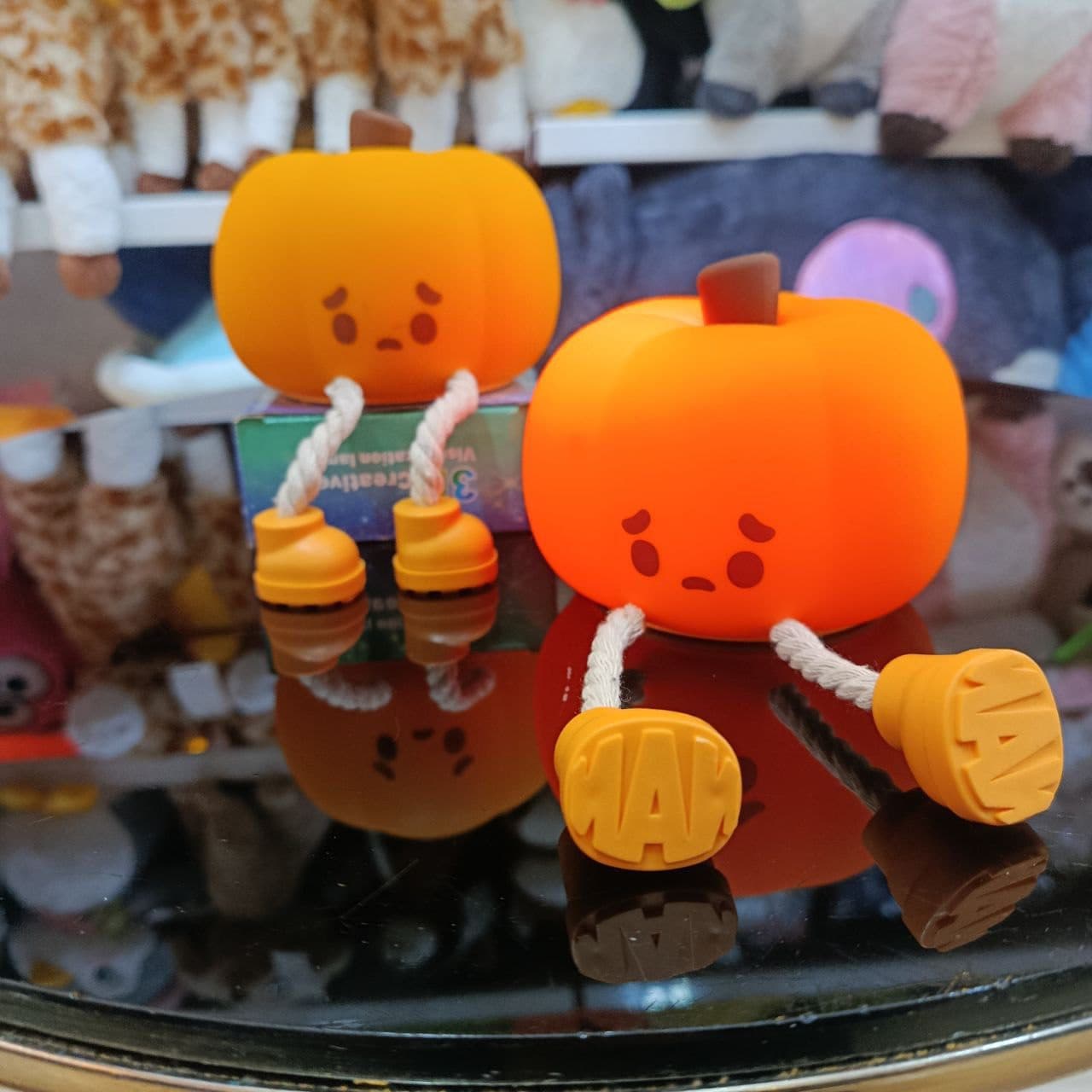 چراغ سیلیکونی کدو — تصویر ۲