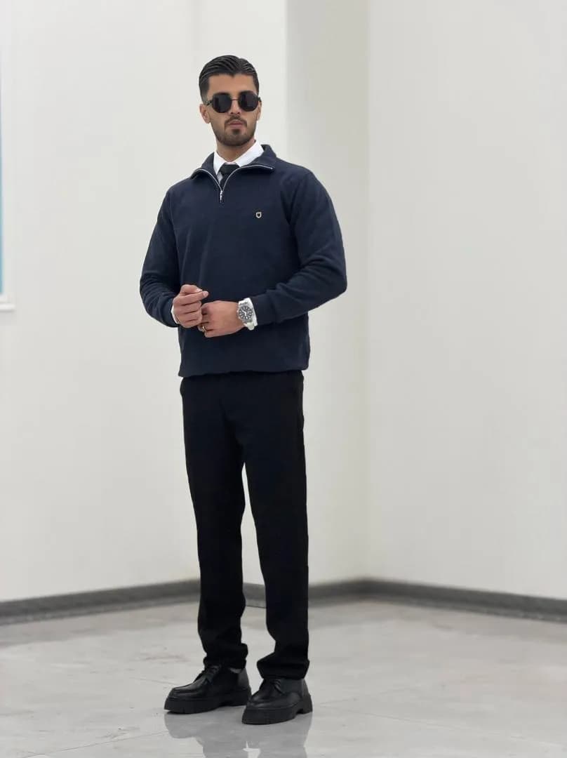 بافت نیم زیپ D00050 — تصویر ۴