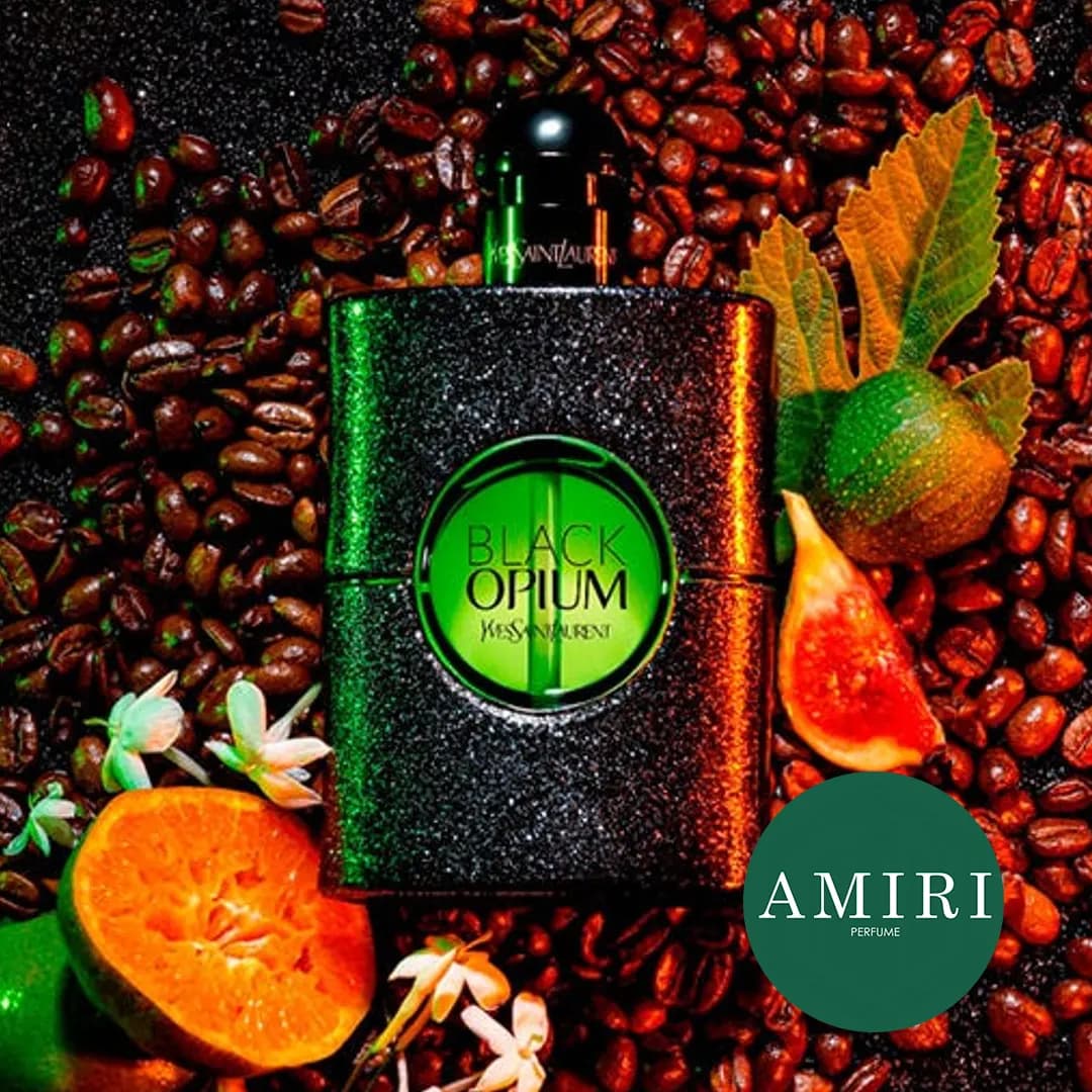 عطر ادکلن ایو سن لورن بلک اوپیوم ایلیسیت گرین | YSL Black Opium Illicit Green — تصویر ۴