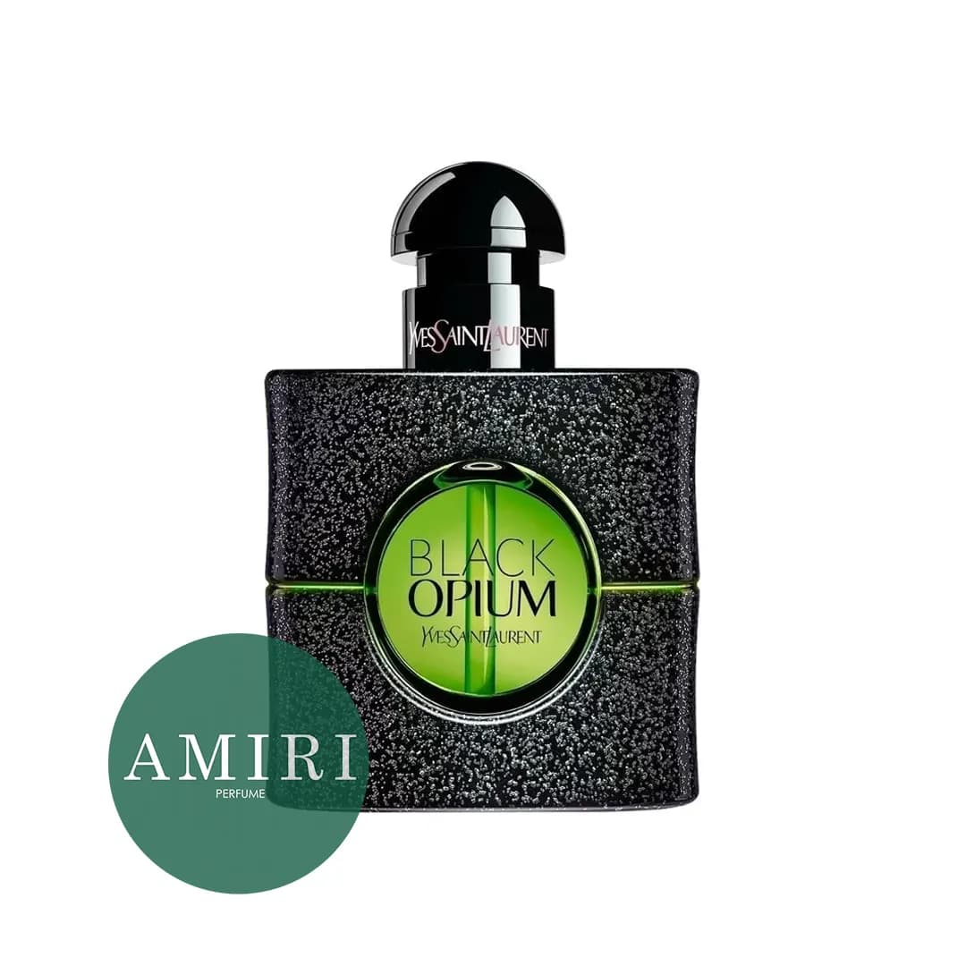 عطر ادکلن ایو سن لورن بلک اوپیوم ایلیسیت گرین | YSL Black Opium Illicit Green — تصویر ۲