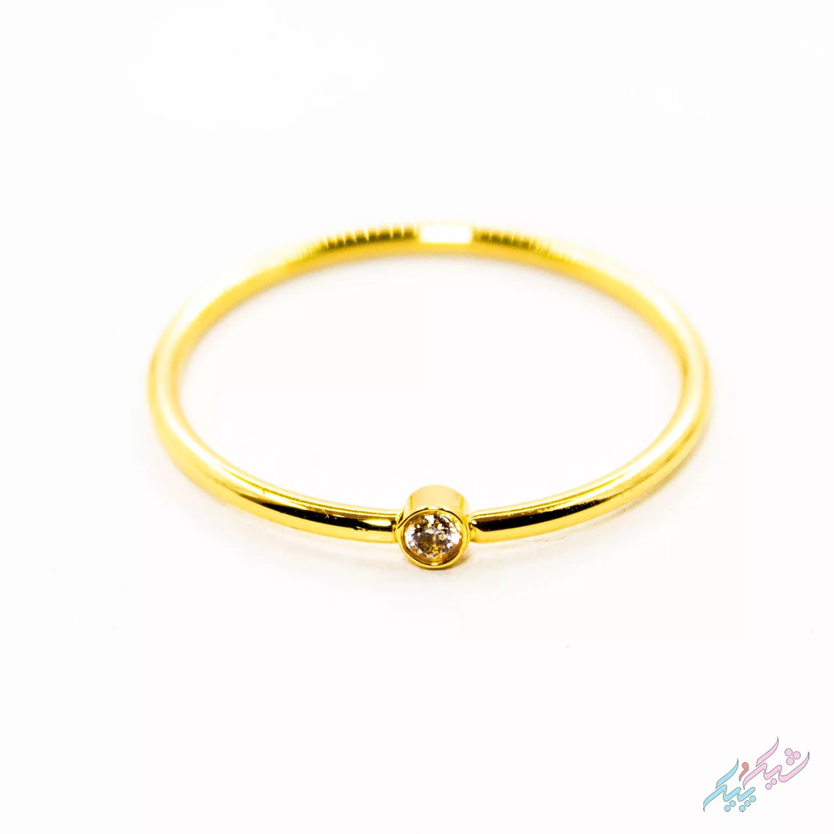 پک چهارتایی انگشتر طلایی برند I Am زیرکونیا مروارید قلب پیچ | روکش طلا – GOLD PLATED — تصویر ۴