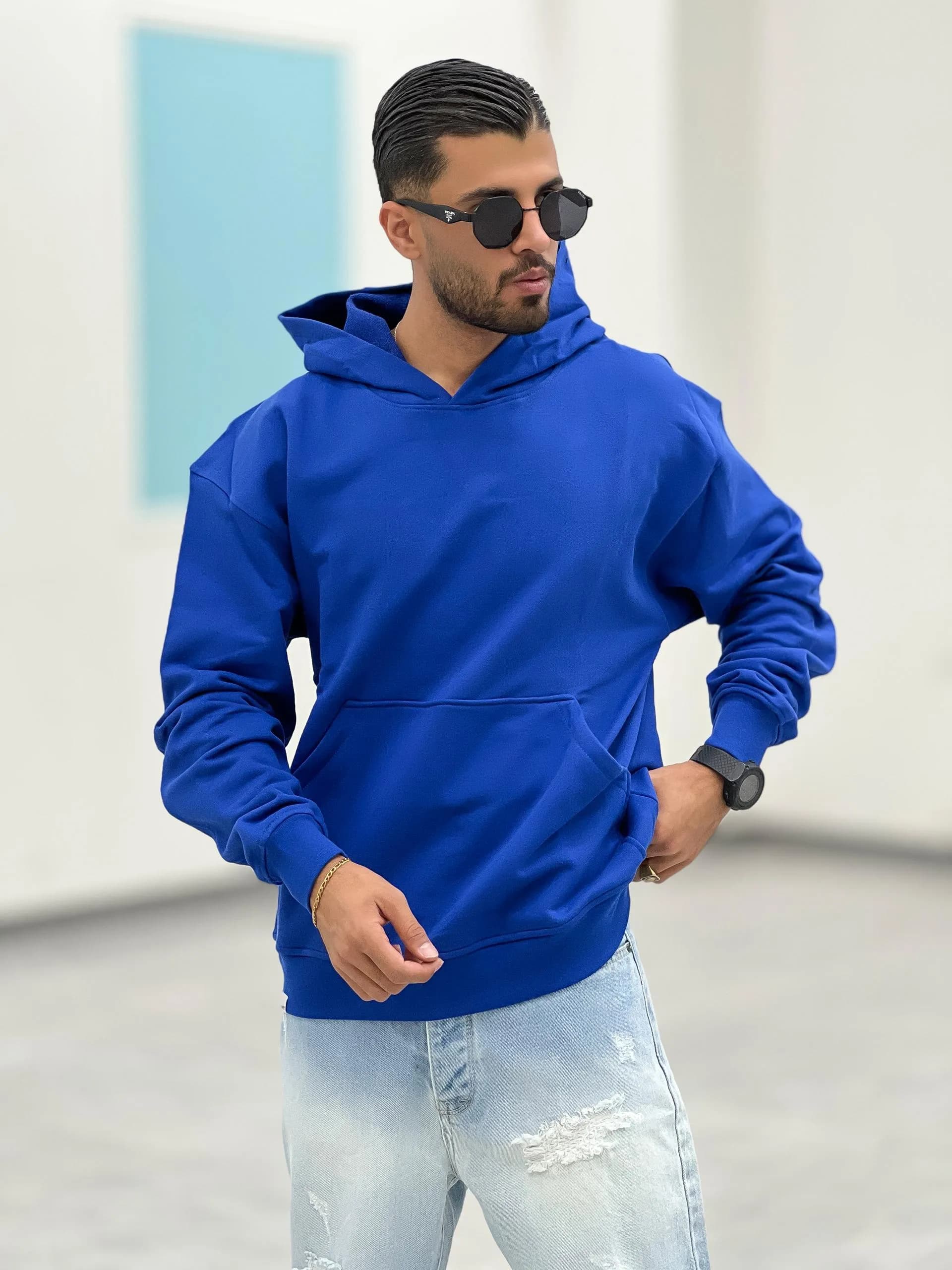 هودی سه نخ بیسیک H00002 — تصویر ۲
