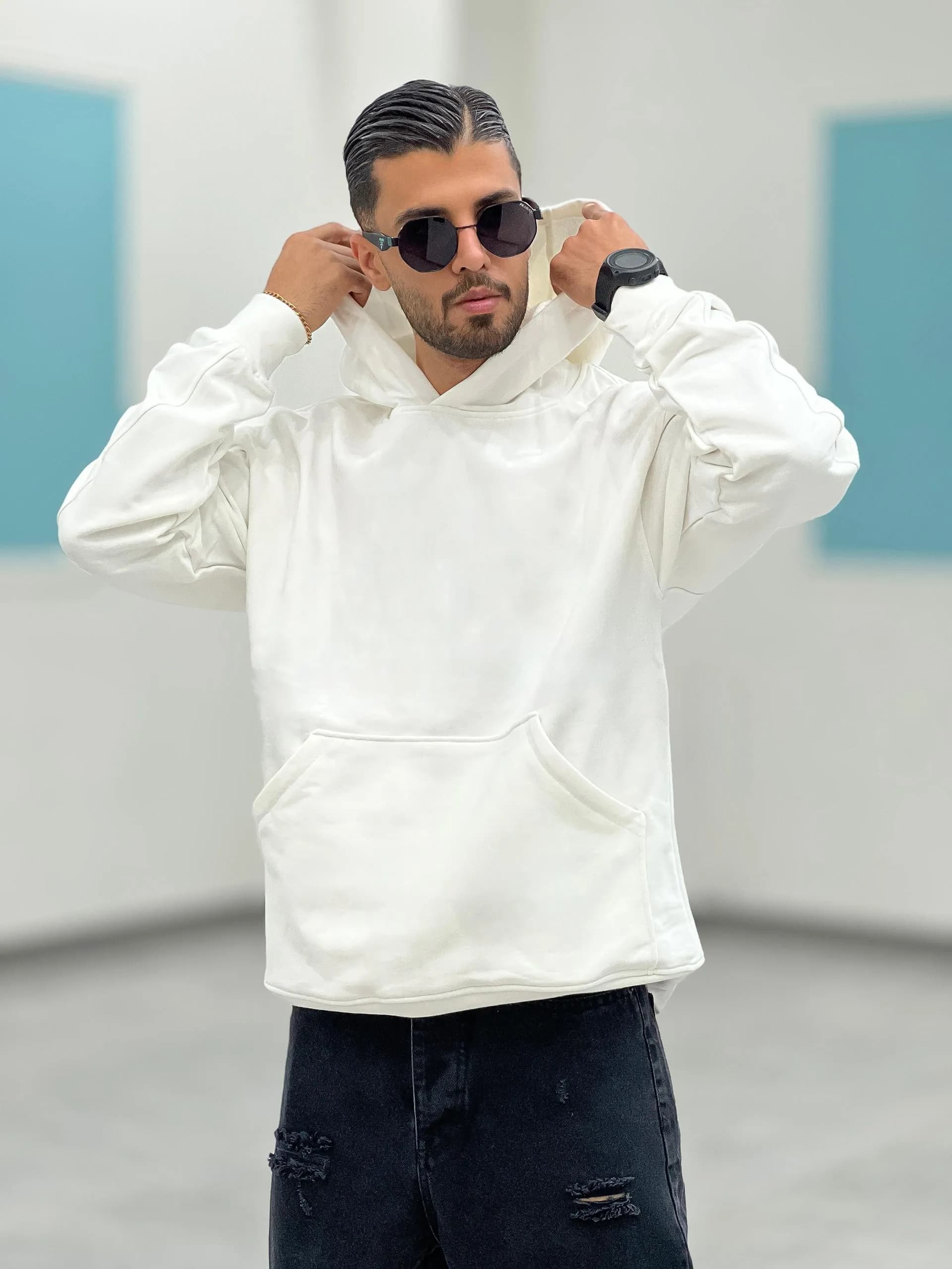 هودی سه نخ بیسیک H00002 — تصویر ۶