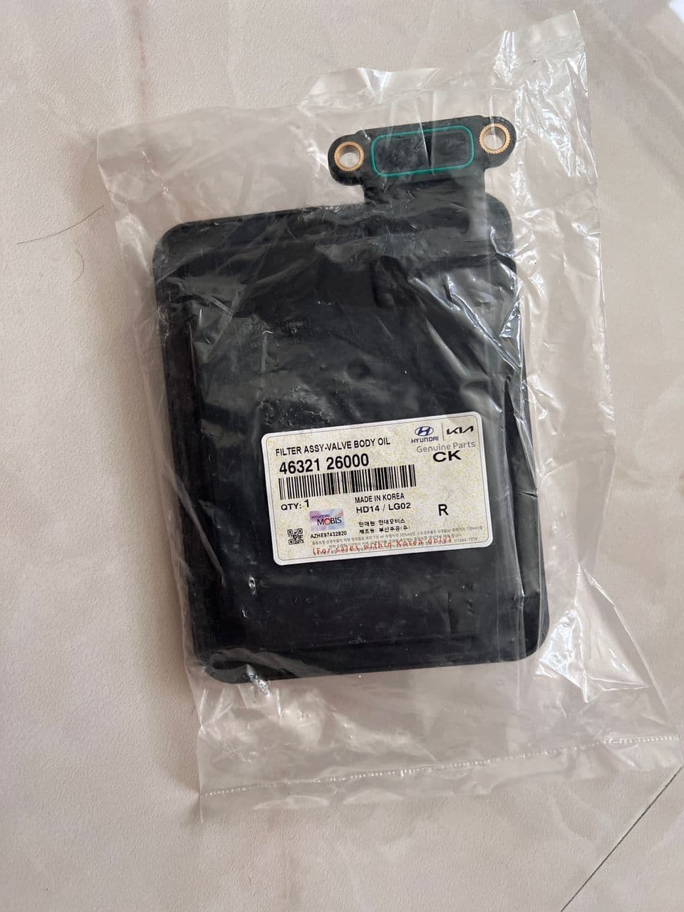 فیلتر گیربکس سراتو جنیون پارت اصل — تصویر ۳
