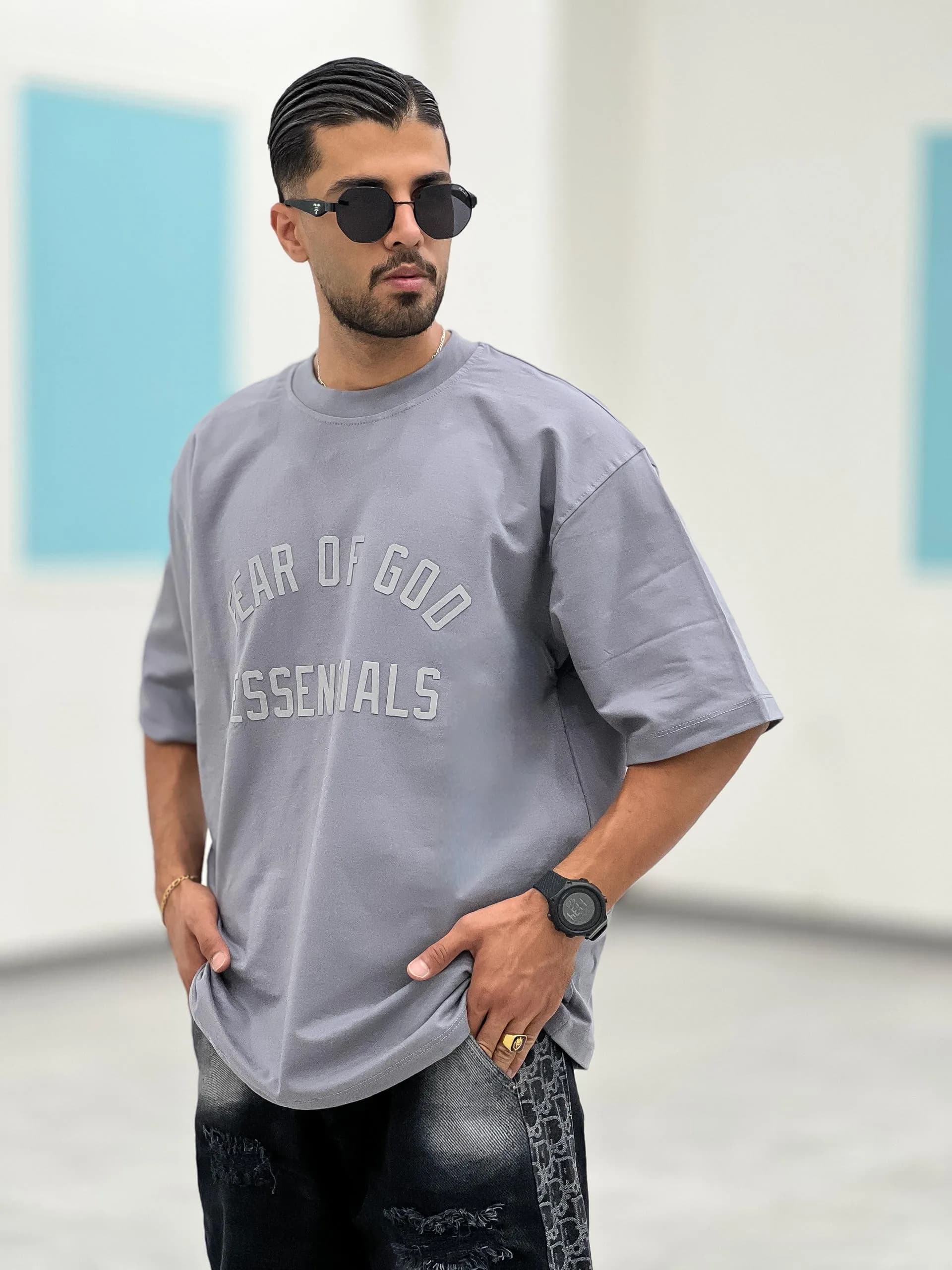 تیشرت باکسی T00026 — تصویر ۴