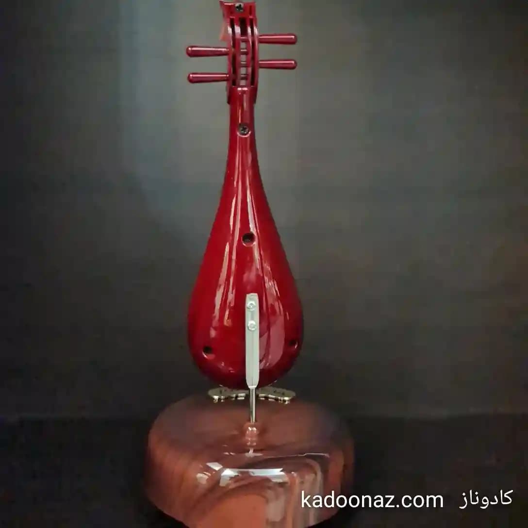 دکوری – جعبه موسیقی و موزیکال باکس کوکی چرخان ساز عود — تصویر ۶