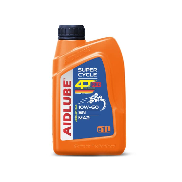 روغن موتورسیکلت AIDLUBE SUPER CYCLE 4T 10W60 SN MA2