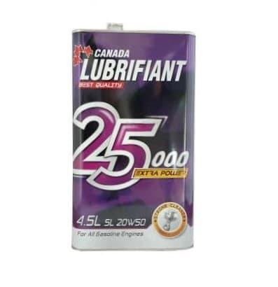 روغن موتور LUBRIFIANT CANADA 20W50 SL 4/5L